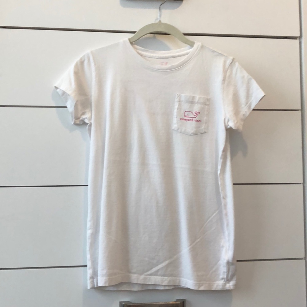 Vineyard Vines Girls Whale Logo Tee